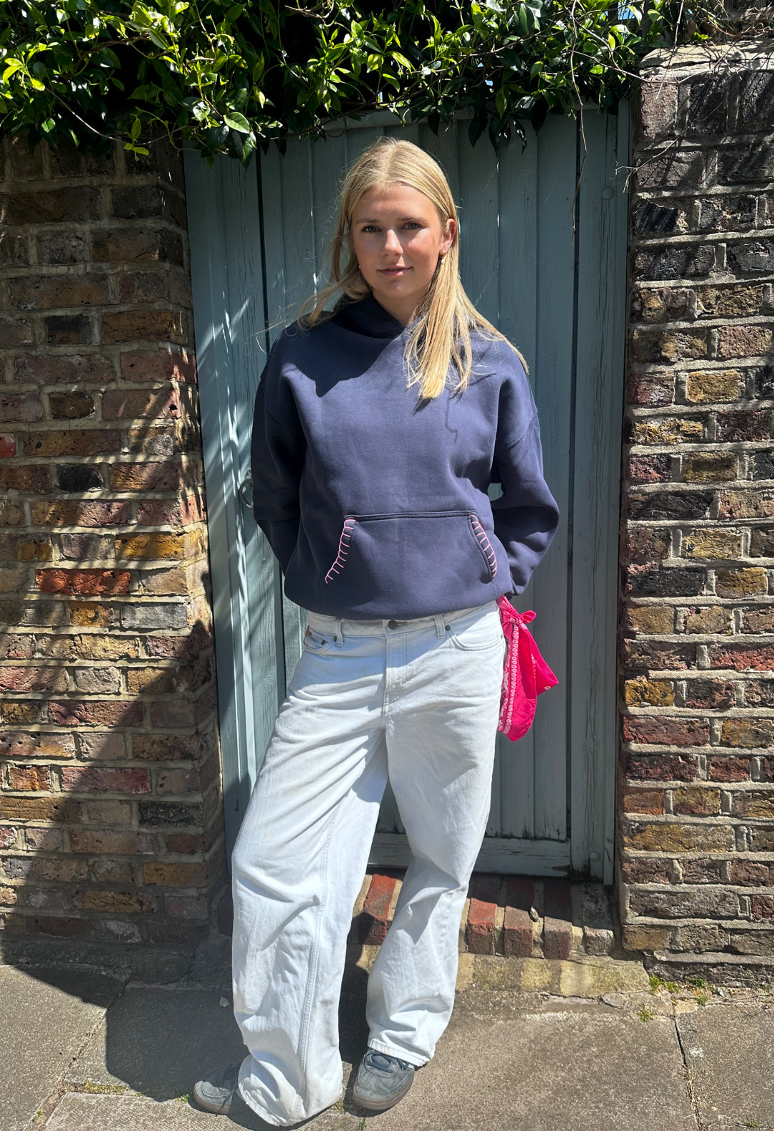 Navy + Pink