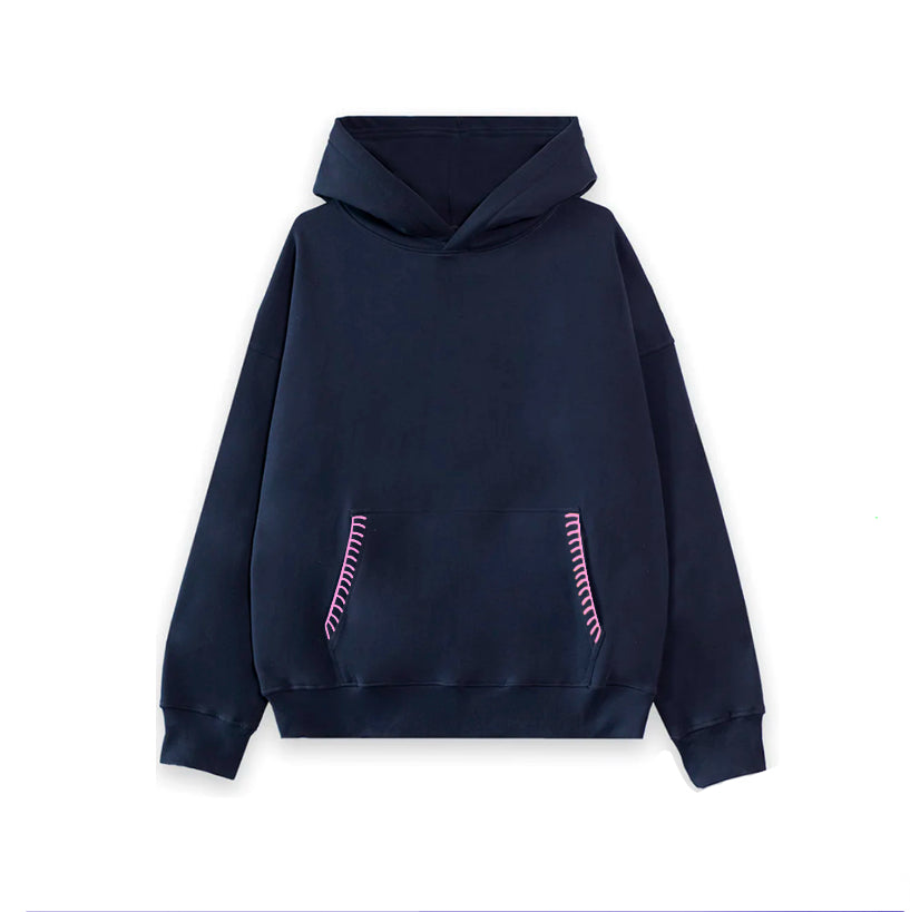 Navy + Pink